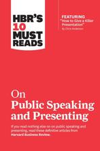 HBRs 10 Must Reads On Public Speaking 9781633698833, Verzenden, Gelezen, Harvard Business Review