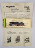 Minitrix N - 2028 - Locomotive à vapeur avec tender (1) -