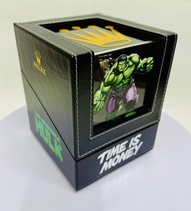 Vanessa Fodera (1981) - HULK ROLEX / TIME IS MONEY - Luxury, Antiek en Kunst, Kunst | Schilderijen | Modern