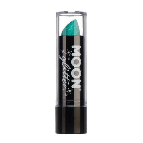 Moon Glitter Iridescent Glitter Lipstick Green 4.2g, Hobby en Vrije tijd, Feestartikelen, Nieuw, Verzenden