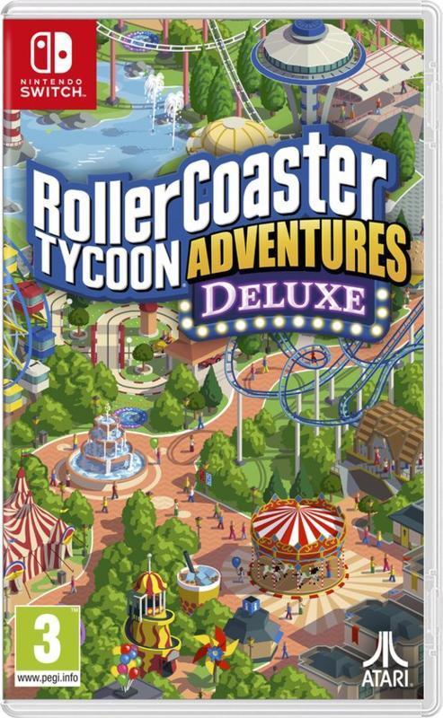 Rollercoaster Tycoon Adventures Deluxe (Nintendo Switch, Games en Spelcomputers, Games | Overige, Ophalen of Verzenden