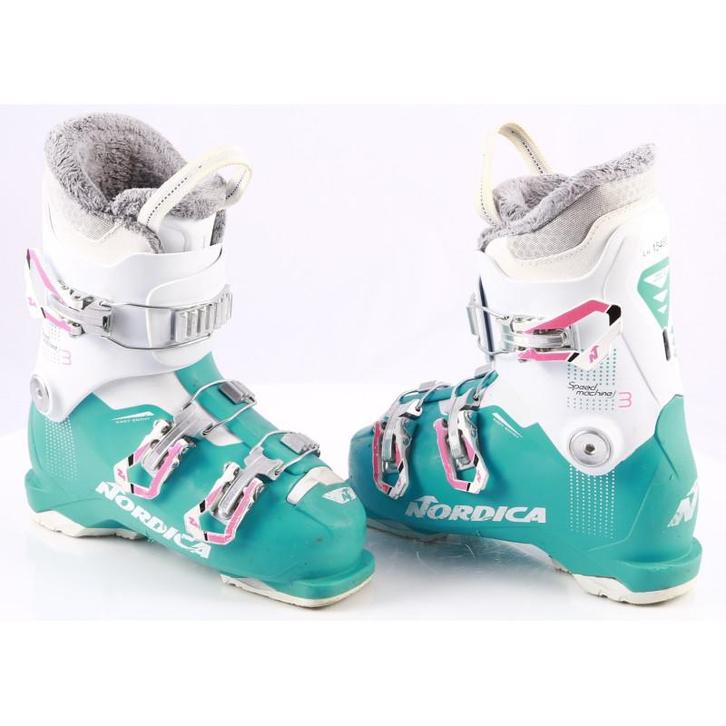 35 36 kinder skischoenen NORDICA SPEEDMACHINE J3 2023, easy, Sport en Fitness, Skiën en Langlaufen, Verzenden