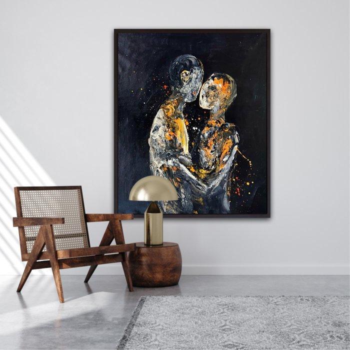 Ester Reut - Sei parte di Me (serie portrait of Love ), Antiek en Kunst, Kunst | Schilderijen | Modern