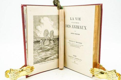 Louis Figuier - La Vie et les Mœurs des Animaux - 1866, Antiek en Kunst, Antiek | Boeken en Manuscripten