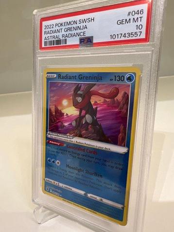 Pokémon - 1 Graded card - Pokémon - Radiant Greninja - Sword