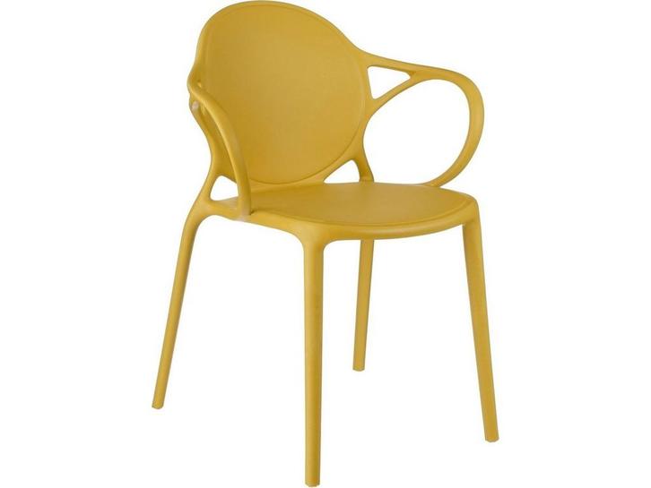 Mica Decorations Nebraska - Bistrostoel - Polypropyleen -, Tuin en Terras, Tuinsets en Loungesets, Zo goed als nieuw, Verzenden