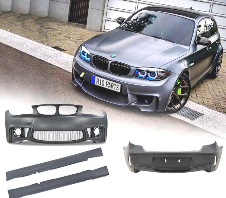KIT CARROSSERIE BMW E87 LOOK 1M SANS PDC, Auto-onderdelen, Carrosserie, Verzenden