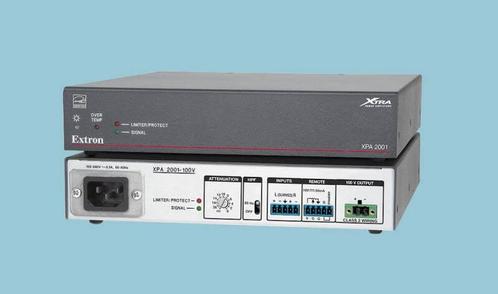 Extron XPA 2001 eindversterker | 200 Watt RMS | 70v —, TV, Hi-fi & Vidéo, Amplificateurs & Ampli-syntoniseurs, Enlèvement ou Envoi