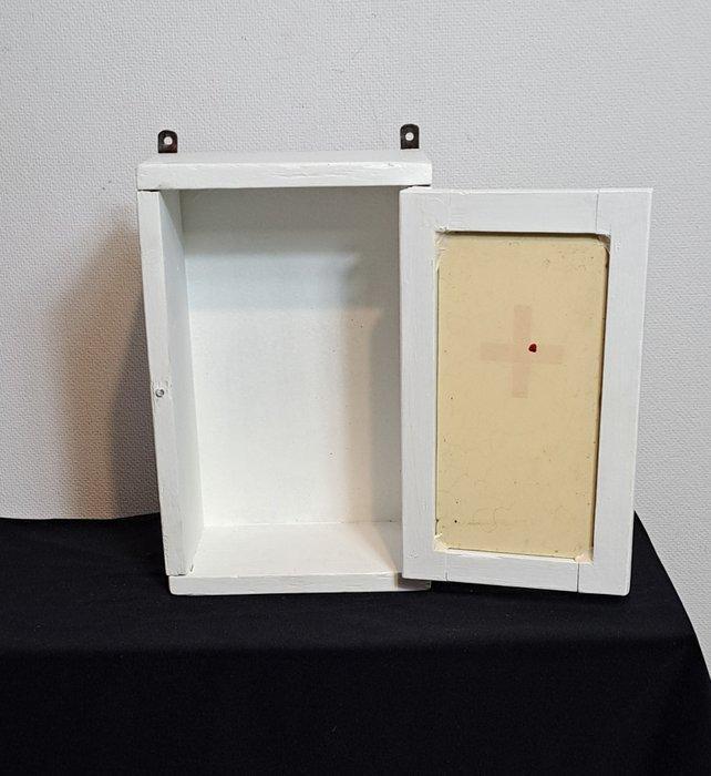 Medicijnkastje - Hout, Glas, Antiek en Kunst, Antiek | Wandborden en Tegels