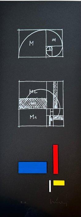 Jo Niemeyer (1946) - Sculpture, Divina Proportione - 45 cm -, Antiek en Kunst, Antiek | Overige Antiek