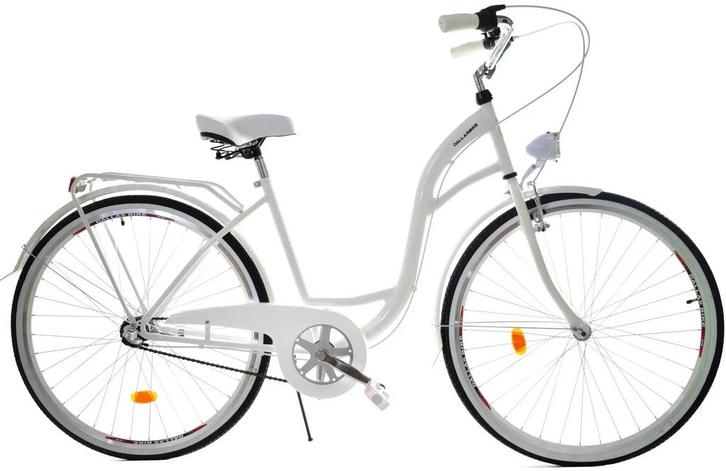 Meisjesfiets - 26 inch - met 3 versnellingen - wit, Fietsen en Brommers, Fietsen | Kinderfietsjes, Nieuw, Ophalen of Verzenden