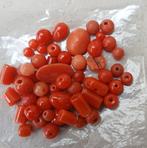 6Gr Oude Corallium Rubrum Koraal Boke juwelierslot Koraal -, Verzamelen