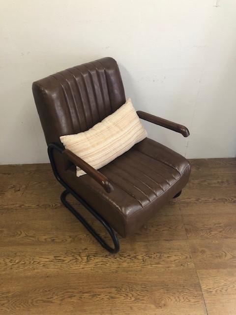 ZGAN Fauteuil m/a - S3909- Vintage/Café, Huis en Inrichting, Fauteuils, Ophalen