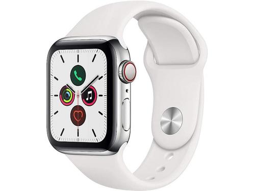 Apple Watch Series 5 40mm Cellular Stainless Steel, Huis en Inrichting, Woonaccessoires | Overige, Zo goed als nieuw, Verzenden