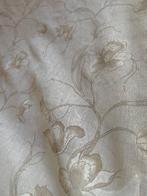 Tissu en tulle de coton mélangé à du lin avec broderie, Antiek en Kunst