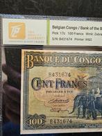 Congo belge. - 100 Francs 11-03-1946 - Pick 17c (Sans prix