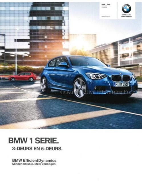 2014 BMW 1 SERIE BROCHURE NEDERLANDS, Livres, Autos | Brochures & Magazines