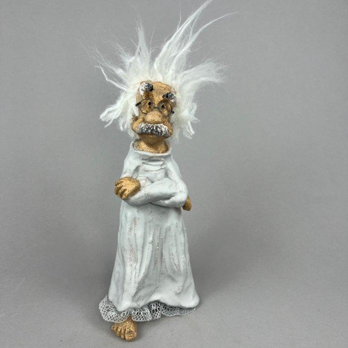 Anna Em - Sculpture, No reserve - Albert Einstein - 24 cm -, Antiek en Kunst, Kunst | Designobjecten