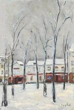 Lyne Seybel (1919-2009) - Place du Tertre, La mère Catherine