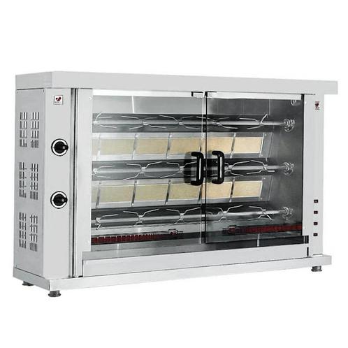 Kippengrill | 3 Spitten | Voor ca. 15 kippen | Gas |, Zakelijke goederen, Horeca | Keukenapparatuur, Nieuw in verpakking, Verzenden