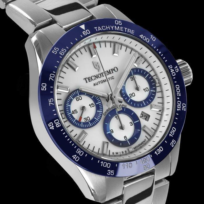 Tecnotempo - Chrono Round - Designed and Assembled in, Handtassen en Accessoires, Horloges | Heren