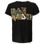 Iron Maiden Eddie Logo T-Shirt - Officiële Merchandise