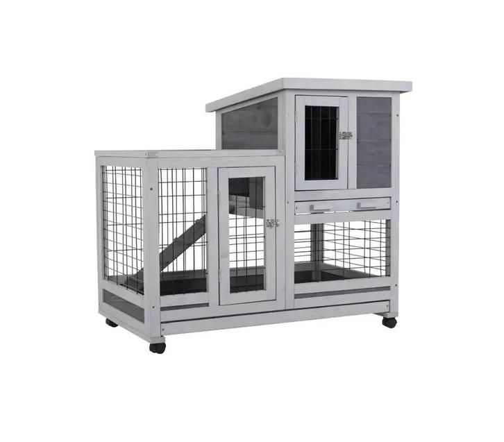 MaxxPet Konijnenhok 95x63x93cm (Knaagdieren & konijnen), Dieren en Toebehoren, Knaagdieren en Konijnen | Hokken en Kooien, Nieuw