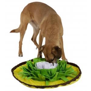 Snuffelkleed bowl geel/groen/wit, Ø 60 cm - kerbl, Animaux & Accessoires, Accessoires pour chiens
