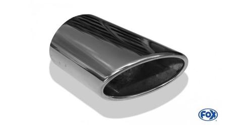 FOX Laseindpijp type 38 - rechts 115x85 mm / lengte: 200 mm, Auto-onderdelen, Uitlaatsystemen, Nieuw, Verzenden