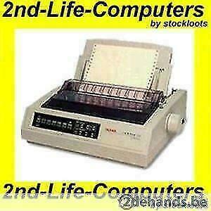 oki ml591 ml 591 elite 24 pin matrix printer microline, Computers en Software, Ophalen of Verzenden, Gebruikt, Printer