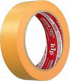 Kip 3608 WASHI-TEC Standard FineLine-tape geel KIP-3608-xx, Doe-het-zelf en Bouw, Verf, Beits en Lak, Nieuw, Verzenden