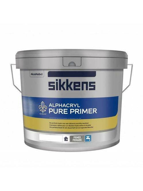 Sikkens Alphacryl Pure Primer SF universele grondverf voor m, Bricolage & Construction, Peinture, Vernis & Laque, Envoi