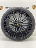 Porsche Panamera (971)ORIGINELE 21inch Turbo IV zwart velgen, 315 mm, 21 inch, Velg(en), Gebruikt