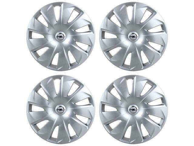 4x ORIGINAL GM wielafdekking wielafdekking Opel ZILVER 15 in, Auto-onderdelen, Banden en Velgen, Ophalen of Verzenden
