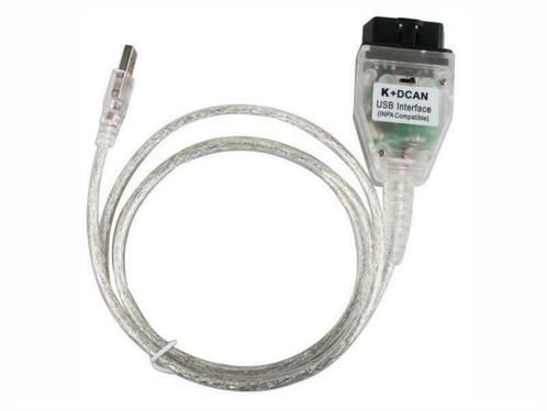 BMW INPA OBD2 kabel, K+D CAN met knop, USB met software  NU, Autos : Divers, Outils de voiture, Envoi