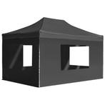 vidaXL Partytent inklapbaar met wanden 4,5x3 m aluminium, Tuin en Terras, Partytenten, Verzenden, Nieuw