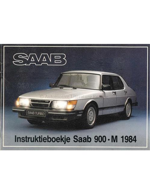 1984 SAAB 900 INSTRUCTIEBOEKJE NEDERLANDS, Autos : Divers, Modes d'emploi & Notices d'utilisation, Enlèvement ou Envoi