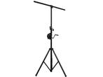 Ibiza Light SL010W Statief Met T-bar En Lier Lichtstandaard