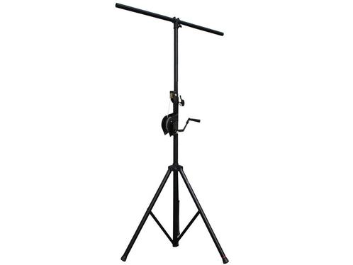 Ibiza Light SL010W Statief Met T-bar En Lier Lichtstandaard, Muziek en Instrumenten, Licht en Laser