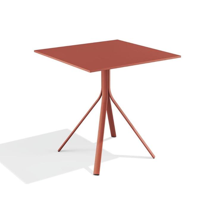 Babel D Melik Vierkante tafel 70x70 cm, Tuin en Terras, Tuintafels, Nieuw, Verzenden