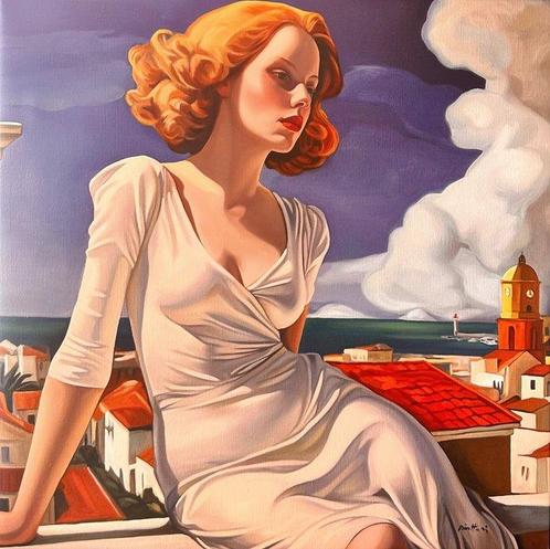 Biatturi Irina - Jolene, giclée, Antiquités & Art, Art | Peinture | Moderne