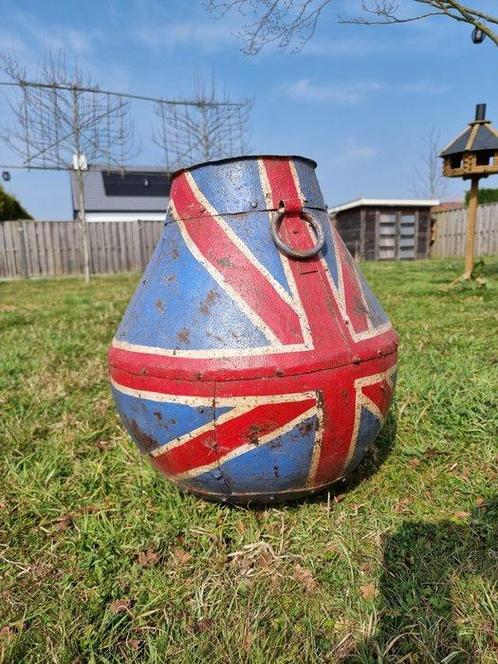 United Kingdom Flag - Vaas - IJzer - Basis, Antiek en Kunst, Curiosa en Brocante