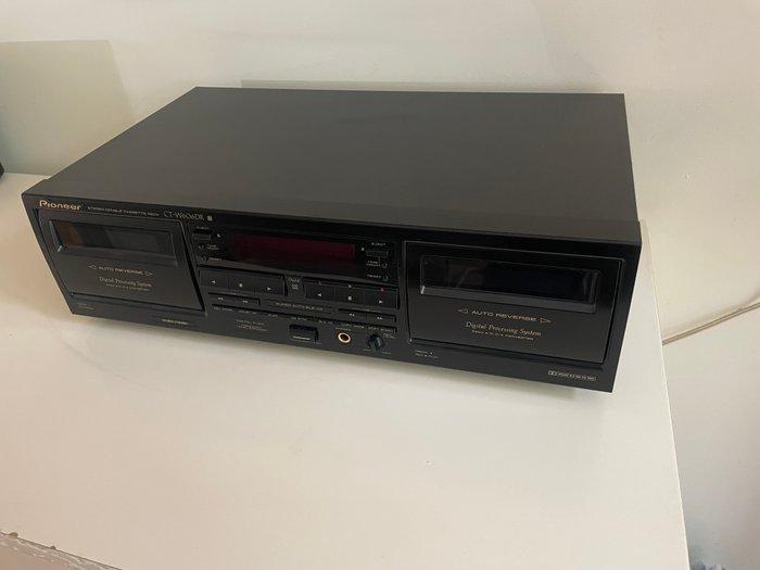 Pioneer - CT-W606DR Stereo Double Cassette Deck Lecteur de, Audio, Tv en Foto, Radio's