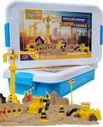 2dekans | KidzKraze® Bouwwereld Speelzand – 1,6 kg bruin, Kinderen en Baby's, Ophalen of Verzenden, Nieuw