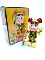 BE@RBRICK BEARBRICK Maneki Neko Peko-chan Gold Fortune