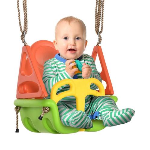TRUUSK 3-in-1 Babyschommel, Veiligheidsgordel, In Lengte Ver, Kinderen en Baby's, Speelgoed | Buiten | Los speelgoed, Verzenden