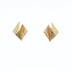 Boucles doreilles - 14 carats Or jaune - Riitta Hakala;, Handtassen en Accessoires, Oorbellen, Nieuw