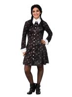 Halloween Kostuum Wednesday Addams Dames, Verzenden, Nieuw