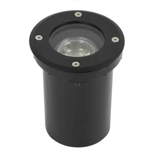 Grondspots Grondspot LED Ø11 incl. GU10 Rond Zwart, Tuin en Terras, Buitenverlichting, Minder dan 50 watt, Nieuw, Aluminium, Spots