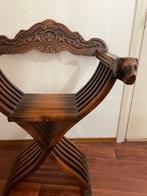 Dagobert Stoel / Curulische Zetel - Stoel - Hout, Antiek en Kunst